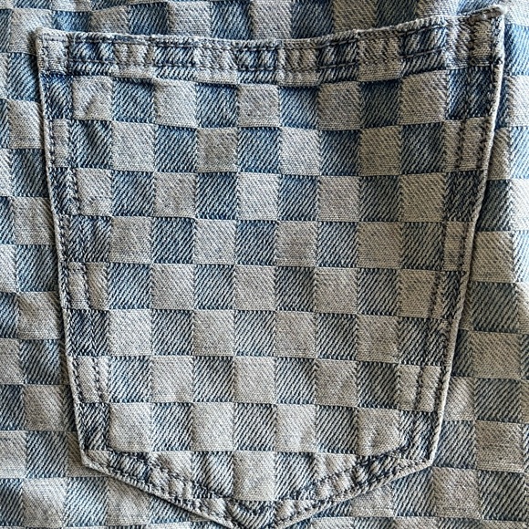 Rebecca Minkoff Cleo Denim Checkered Mini - Picture 5 of 11